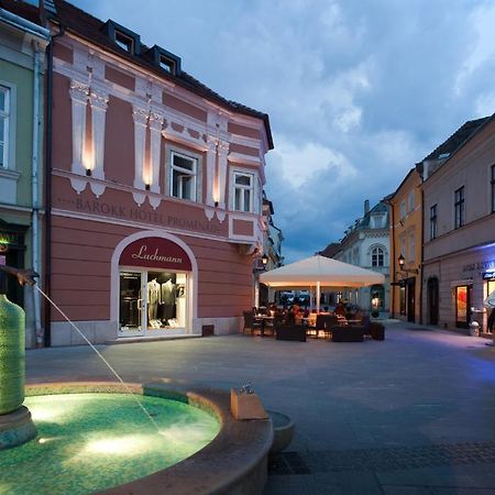 Barokk Hotel Promenád Ráb Exteriér fotografie